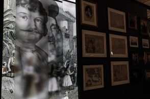 Προετοιμασία για την έκθεση για το 1821 στη Βουλή