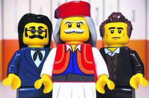 Oι πρωταγωνιστές της Επανάστασης του 1821 σε Lego