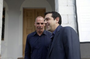  Γιάνης Βαρουφάκης - Αλέξης Τσίπρας 