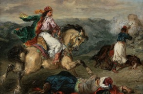 Eugène Delacroix (Ευγένιος Ντελακρουά, 1798-1863) - Επεισόδιο του Ελληνικού Αγώνα, 1856