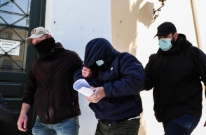 Απολογία στον ανακριτή του φερόμενου ως δράστη της διάρρηξης θυρίδων στο Ψυχικό 