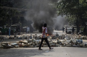 Διαδηλώσεις στη Μιανμάρ