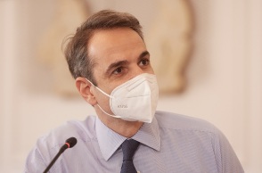 Ο πρωθυπουργός Κυριάκος Μητσοτάκης 