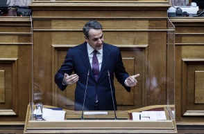 Ο πρωθυπουργός Κυριάκος Μητσοτάκης 