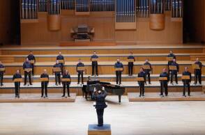 Το ΜΕΙΖΟΝ Ensemble ερμηνεύει στο Μέγαρο Μουσικής την Πολυφωνική Μελοποίηση του Ύμνου στην Ελευθερία του Νικόλαου Μάντζαρου