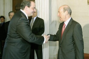 Κώστας Καραμανλής - Κώστας Σημίτης 