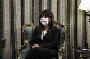 Κατερίνα Σακελλαροπούλου - Η Πρόεδρος της Δημοκρατίας εξέφρασε τα συλλυπητήριά της για τον πρίγκιπα Φίλιππο