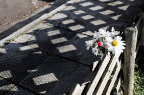 Το σημείο όπου δολοφονήθηκε ο Γ. Καραϊβάζ