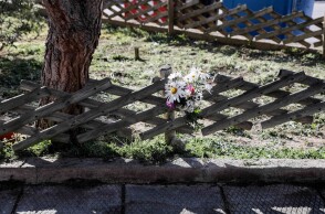 Το σημείο όπου δολοφονήθηκε ο Γιώργος Καραϊβάζ