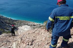 Τροχαίο δυστύχημα στη Γαύδο: Όχημα έπεσε σε γκρεμό 