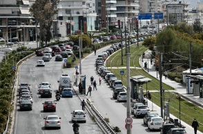Κίνηση στην παραλιακή (φωτογραφία αρχείου)