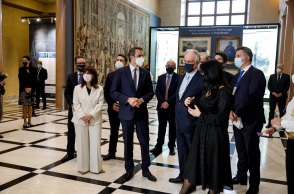 Εγκαίνια της έκθεσης «Αντικρίζοντας την ελευθερία! Στη Βουλή των Ελλήνων, δύο αιώνες μετά»