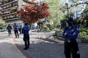 Επιχείρηση της Αστυνομίας στην πλατεία Αγίου Γεωργίου στην Κυψέλη