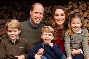 Ο πρίγκιπας Ουίλιαμ και η Κέιτ Μίντλετον με τα παιδιά τους