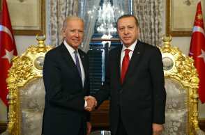 Τζο Μπάιντεν- Ταγίπ Ερντογάν 