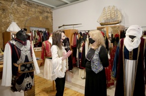 Η Γιάννα Αγγελοπούλου στις εκδηλώσεις για την Έξοδο του Μεσολογγίου