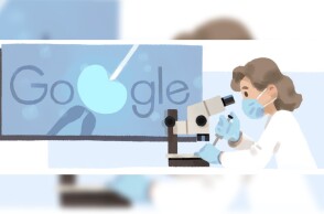 Google Doodle για την Αν Μακλάρεν