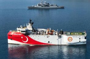 Το τουρκικό ερευνητικό πλοίο Oruc Reis 