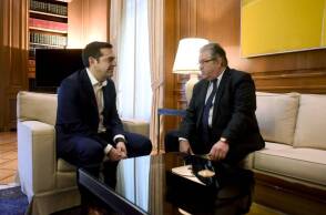 ΣΥΝΑΝΤΗΣΗ ΤΟΥ ΑΛΕΞΗ ΤΣΙΠΡΑ ΜΕ ΤΟΝ ΓΓ ΤΗΣ ΚΕ ΤΟΥ ΚΚΕ ΔΗΜΗΤΡΗ ΚΟΥΤΣΟΥΜΠΑ