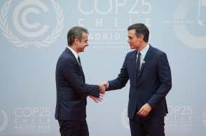 Kυριάκος Μητσοτάκης- Πέδρο Σάντσεθ 