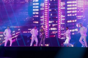 Eurovision 2021: Η Στεφανία Λυμπερακάκη στην πρώτη πρόβα στο Ρότερνταμ