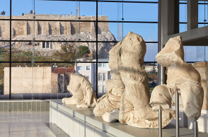 Το εσωτερικό του Μουσείου Ακρόπολης 