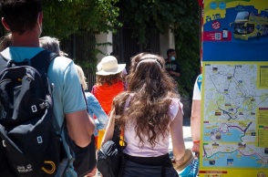 Τουρίστες στην Αθήνα