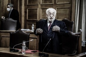 Ο εργολάβος Χρήστος Καλογρίτσας στην προανακριτική επιτροπή