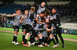 Ο ΠΑΟΚ πανηγύρισε τον τίτλο του Κυπέλλου Ελλάδος επικρατώντας του Ολυμπιακού με 2-1