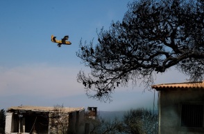 ΠΥΡΚΑΓΙΑ ΣΕ ΔΑΣΙΚΗ ΕΚΤΑΣΗ ΣΤΗΝ ΚΟΡΙΝΘΙΑ