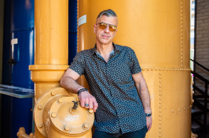 Ο Δημήτρης Παπανδρέου, καλλιτεχνικός διευθυντής του Gimme Shelter Film Festival