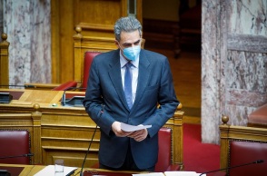 Ο υφυπουργός Παιδείας, Άγγελος Συρίγος