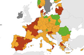 Χάρτης ECDC για την πανδημία κορωνοϊού στην Ευρώπη - «Κίτρινες» οι περισσότερες περιοχές στην Ελλάδα