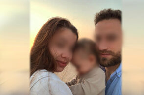 Ο 32χρονος πιλότος και η δολοφονημένη Καρολάιν με το μωρό τους