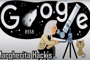 Η Margherita Hack στο σημερινό Google Doodle