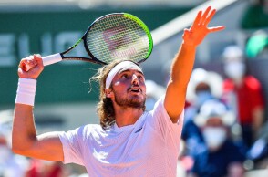 Ο Στέφανος Τσιτσιπάς στον τελικό του Ρολάν Γκαρός