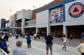 Εμβολιαστικό κέντρο Προμηθέας στο Μαρούσι 