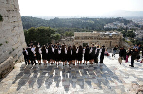 Εθνική Λυρική Σκηνή - Παιδική Χορωδία: Η συναυλία στην Ακρόπολη (ΦΩΤΟ ΑΡΧΕΙΟΥ)