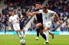 Euro 2020: Στιγμιότυπο από τον αγώνα Σκωτία-Τσεχία
