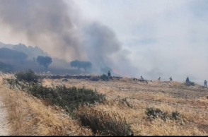 Φωτιά στην Πάρο - Δεύτερη ημέρα μάχης με τις φλόγες