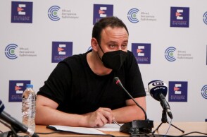 Επίκουρος καθηγητής στο Τμήμα Υγιεινής και Επιδημιολογίας της Ιατρικής Σχολής του ΕΚΠΑ Γκίκας Μαγιορκίνης © EUROKINISSI