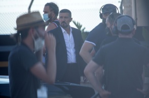 Γυρίσματα για την ταινία του Αντόνιο Μπαντέρας στη Θεσσαλονίκη 