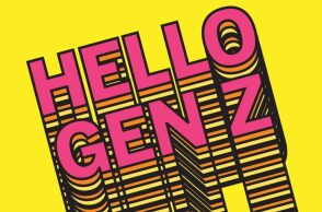 Αφίσα στην οποία αναγράφεται η φράση Hello Gen Z