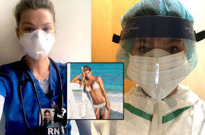 Μάγκι Ρόουλινς (Maggie Rawlins), η νοσηλεύτρια σε πτέρυγα Covid που δέχτηκε πρόταση από το Sports Illustrated