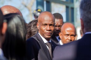 ο Πρόεδρος της Αϊτής από το 2017, Ζοβενέλ Μοΐζ © EPA / Jean Marc Herve Abelard