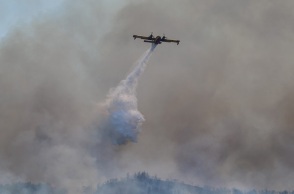 Φωτιά στη Χίο