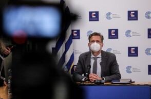 O υφυπουργός παρά τω πρωθυπουργώ, αρμόδιος για το συντονισμό του κυβερνητικού έργου, Ακης Σκέρτσος © EUROKINISSI / ΠΑΝΑΓΟΠΟΥΛΟΣ ΓΙΑΝΝΗΣ