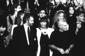Giorgio Armani, Krizia, Gianni Versace, Ρώμη, 20 Ιουλίου 1987