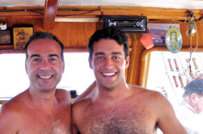 Ο παρουσιαστής και ηθοποιός Φώτης Σεργουλόπουλος 