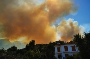 Φωτιά στη Σάμο